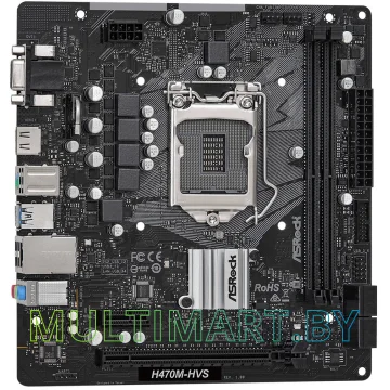 Материнская плата ASRock H470M-HVS картинка 2